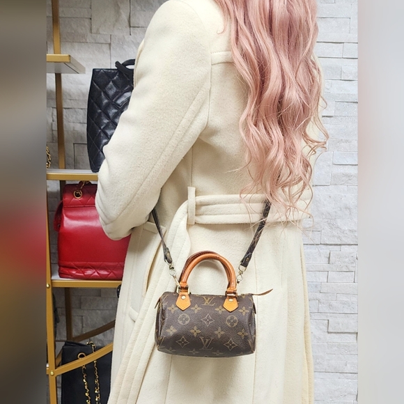 Louis Vuitton Handbags - Louis Vuitton Nano  Speedy Monogram (Full Set)